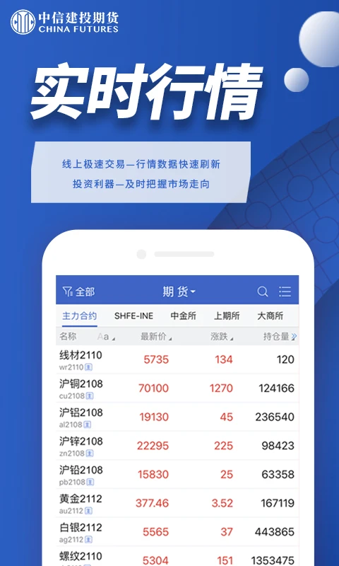 中信建投期货交易版 v5.6.10 下载官方版 截图
