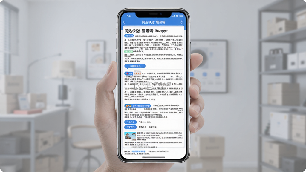 同达快送-管理端 v1.4.0 下载官方版 截图
