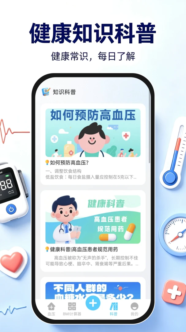 血压血糖测 v1.0.0 手机版 截图