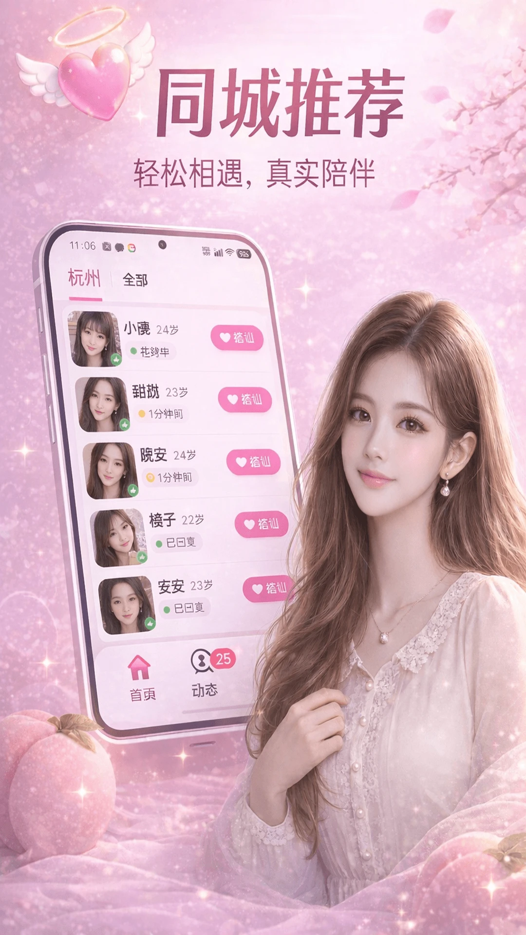 白桃 v1.1.2 安卓下载软件免费 截图