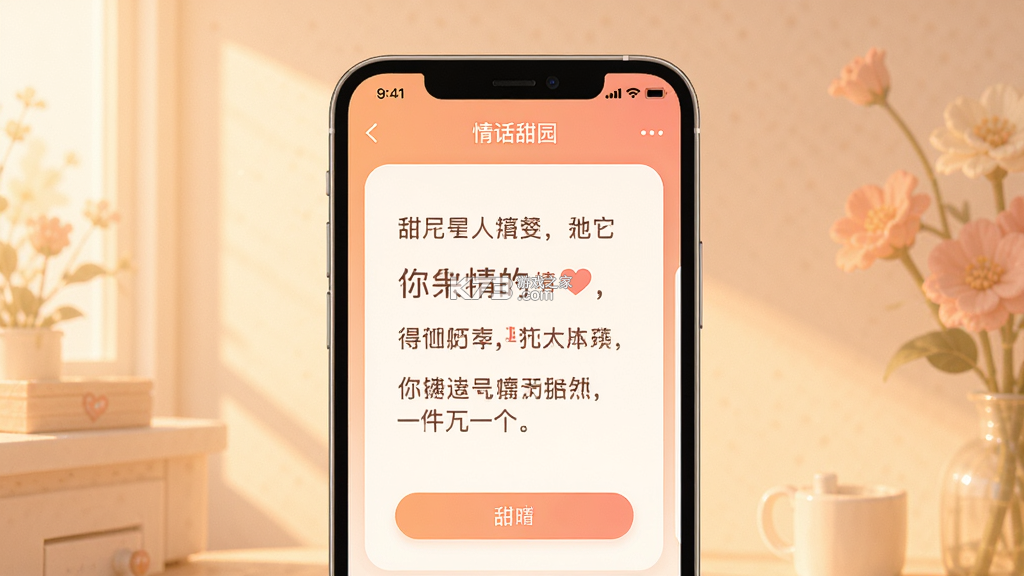 情话甜园 v1.2.2 安卓手机下载 截图