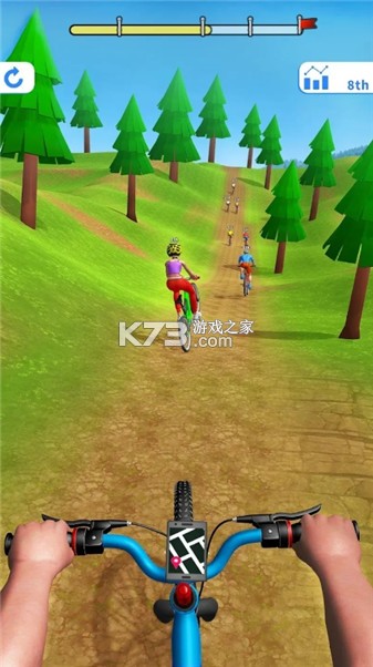 Downhill Race Extreme BMX Rush(极限小轮车速降竞速) v1.0.17 安卓下载软件免费 截图