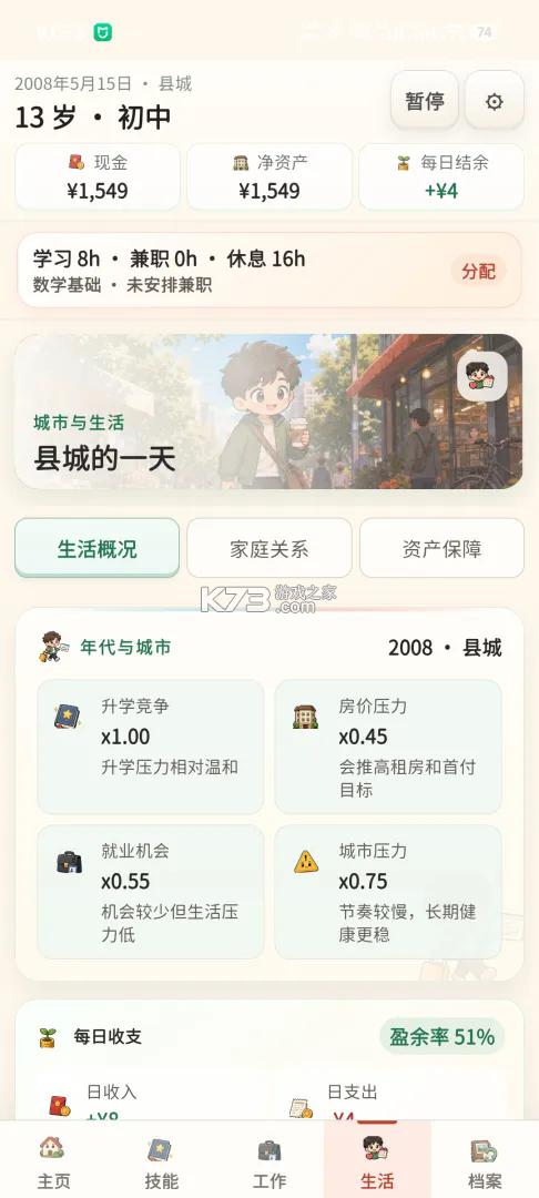 重启人生 v1.0.4 游戏 截图