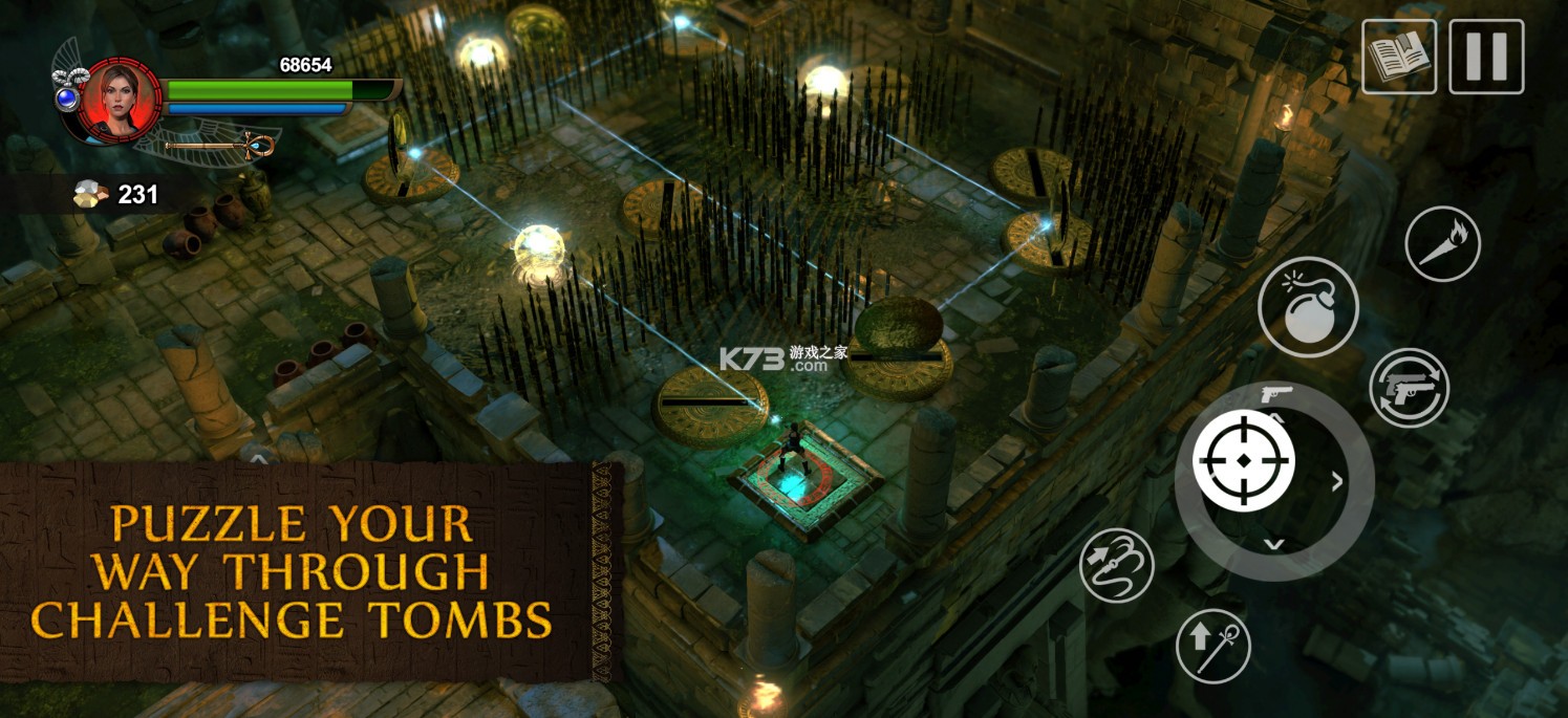 劳拉和奥西里斯神庙手游 v1.2.2 免费版下载[含全付费dlc] 截图