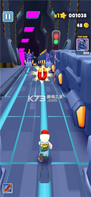 地铁跑酷 v4.1.0 破解版下载无限金币钥匙 截图