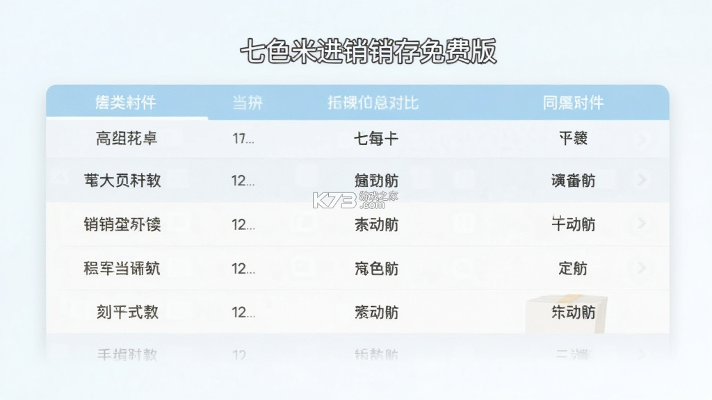 七色米进销存免费版 v12.13.0 安卓app安装下载 截图