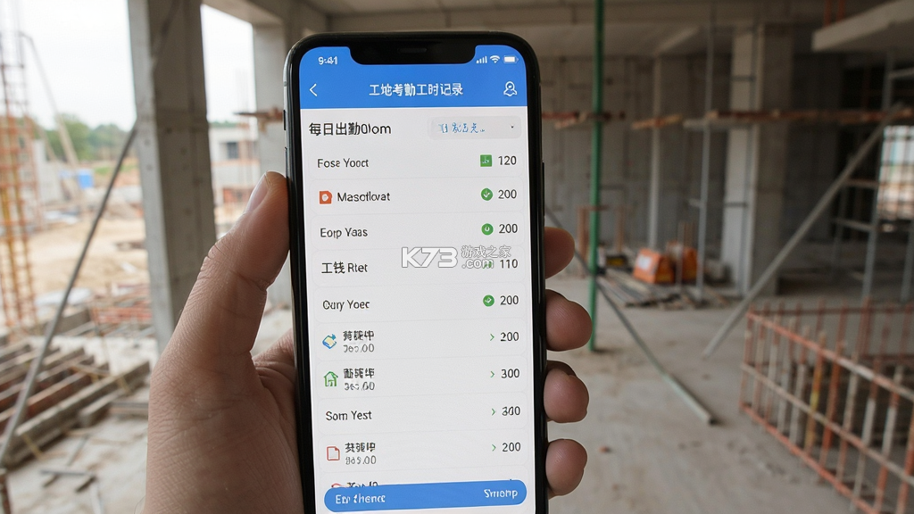 工地考勤工时记录 v1.0.1 安卓app安装下载 截图