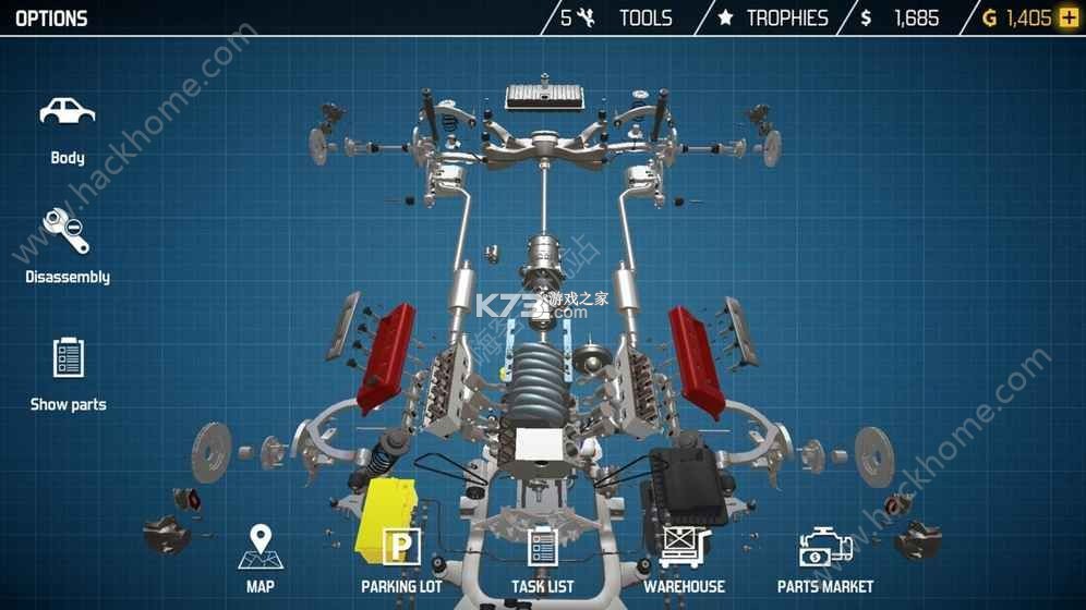 汽车修理工3D v12.12.0 手游app 截图