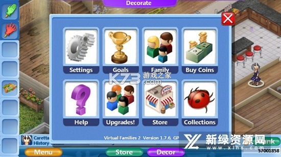 虚拟家庭2(Virtual Families 2) v1.8.0 下载手机版 截图