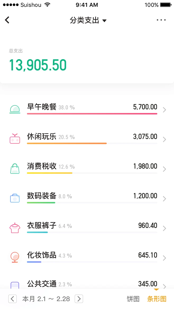 财有记账 v1.0.0 下载官方app下载安装 截图