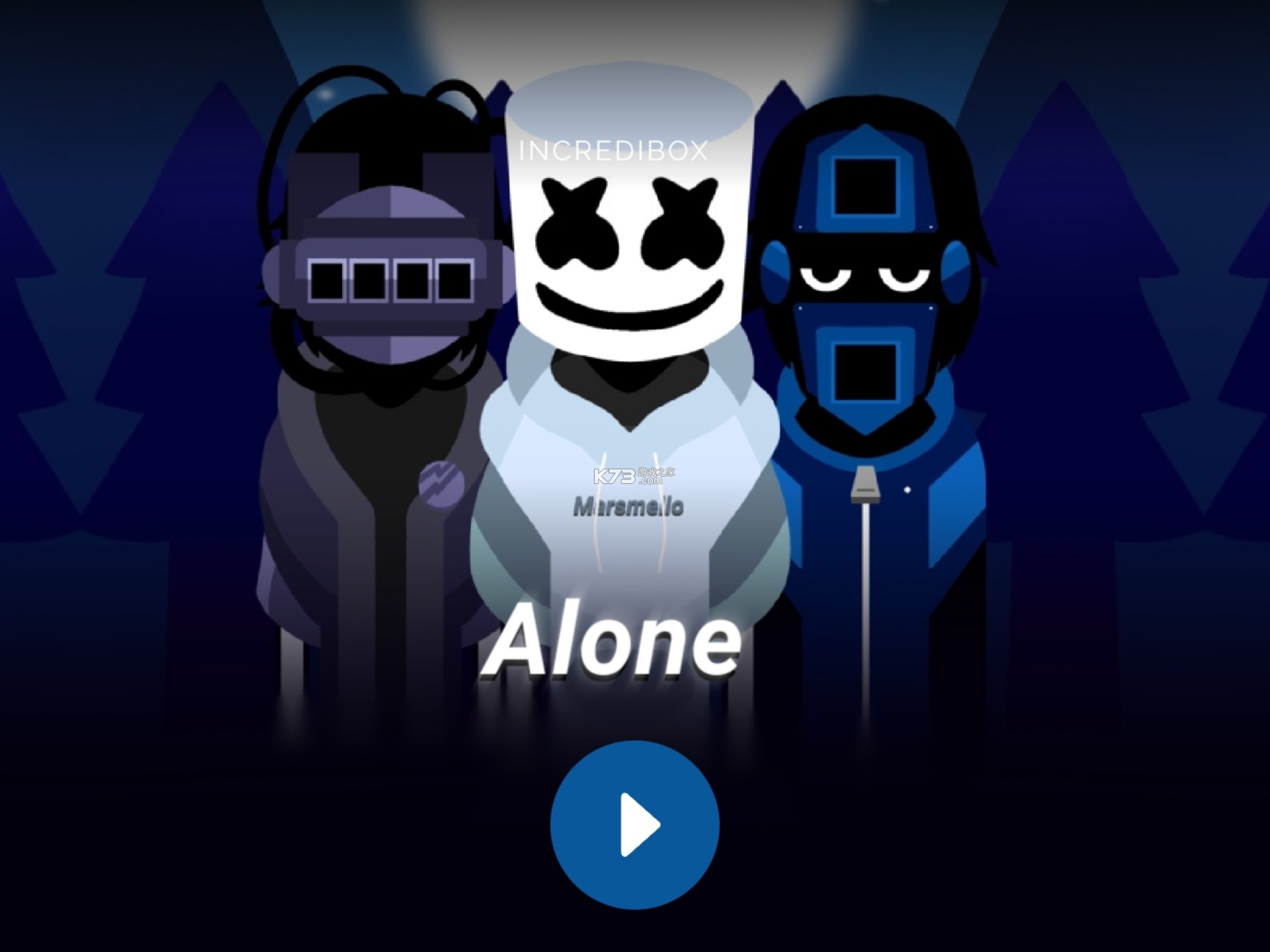 节奏盒子Alone marshmello重制版 v0.5.7 下载手机版 截图