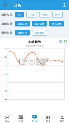 血糖记事本 v1.6.6 安卓下载软件免费 截图