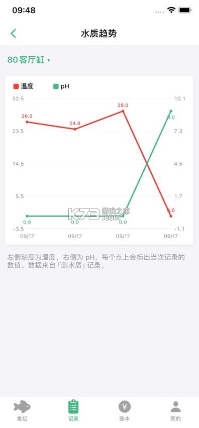 鱼缸笔记 v1.0 app 截图