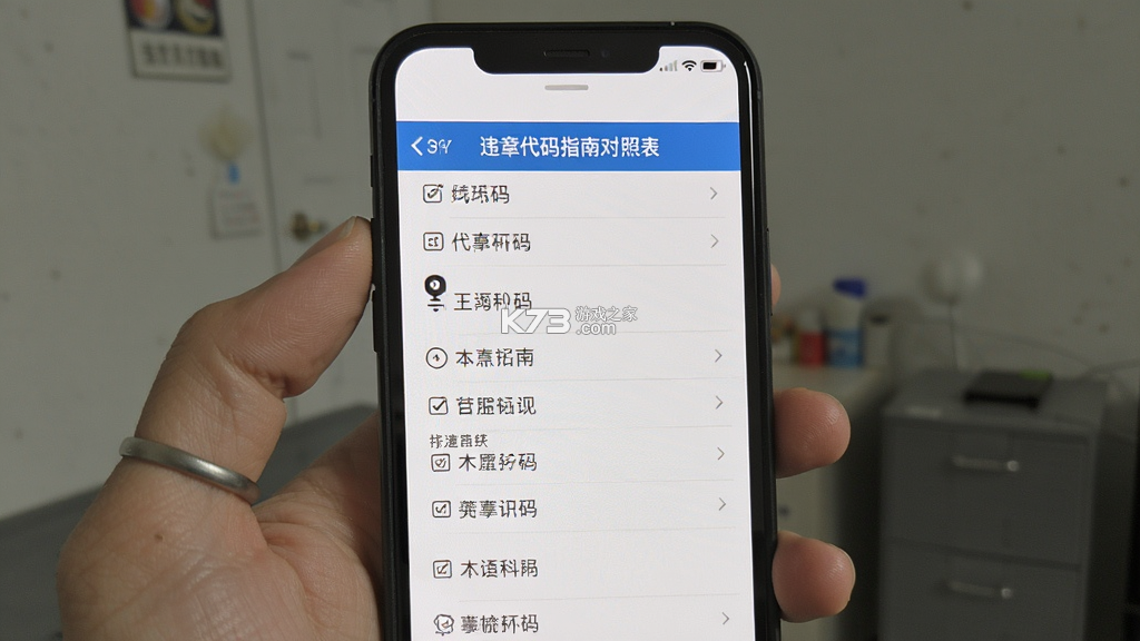 违章代码指南 v1.0.0 下载官方版 截图