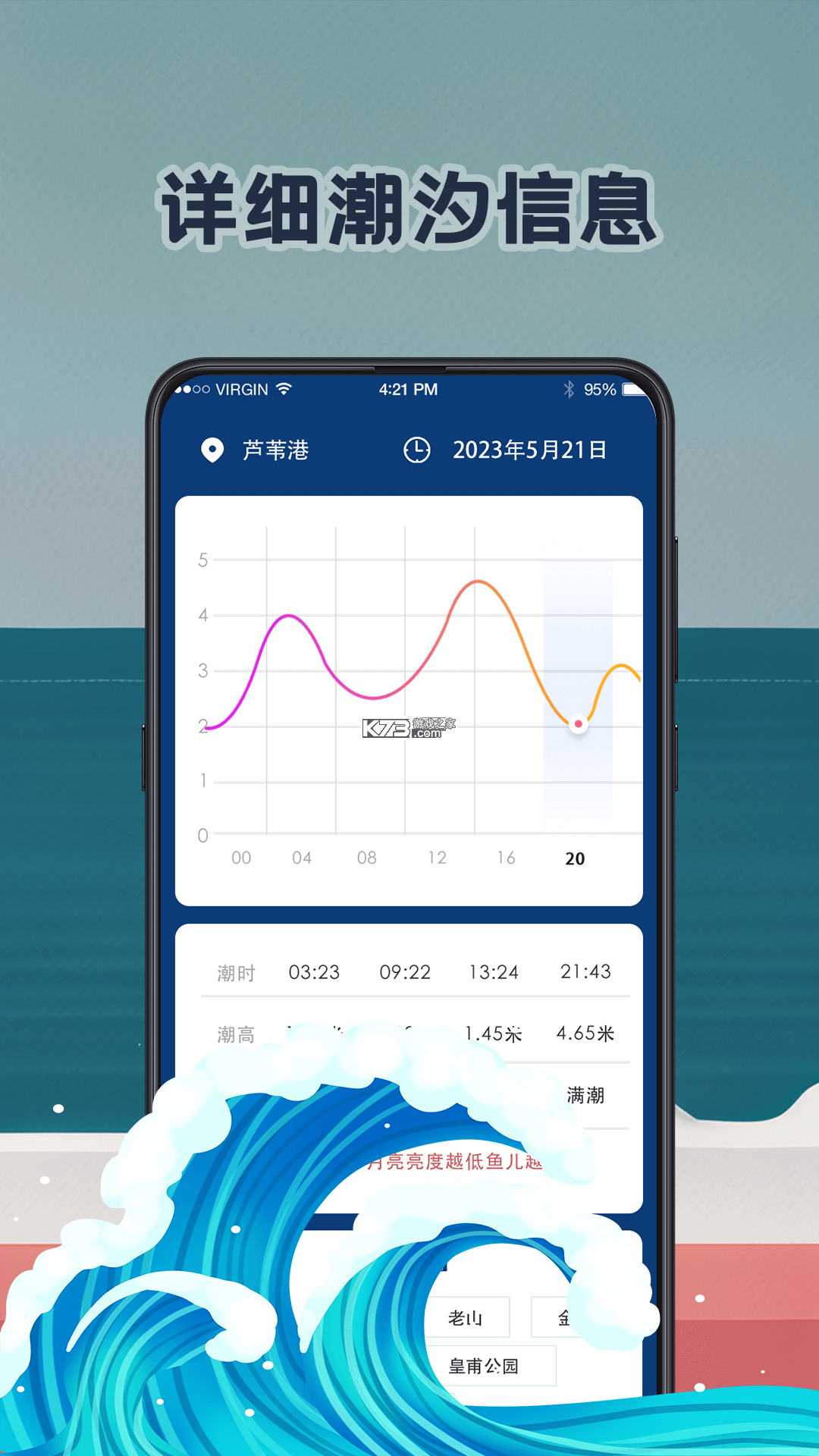 潮汐预报 v95cn 下载app 截图