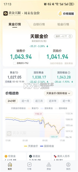 黄金天眼 v1.2.7 下载官方版 截图
