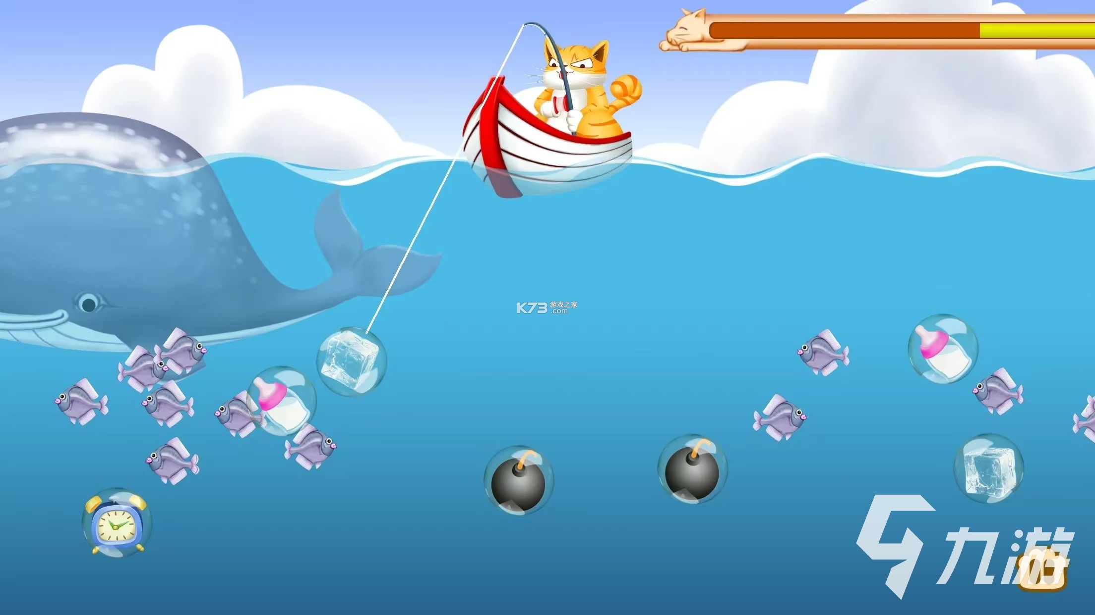 小猫钓鱼 黄金矿工 v1.1 下载app安装正版 截图