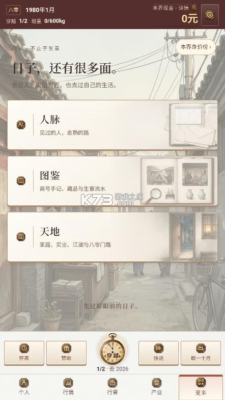 双穿回到八零当倒爷 v0.25 游戏 截图