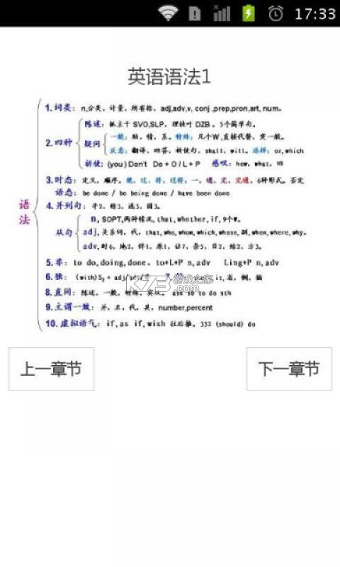 英语语法精讲 v7.6 安卓app下载 截图