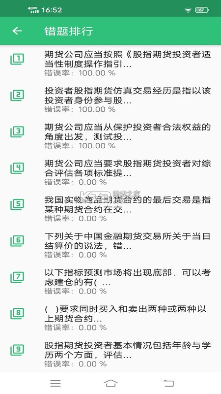期货从业资格证牛题库 v5.0.2 官方app下载安装 截图