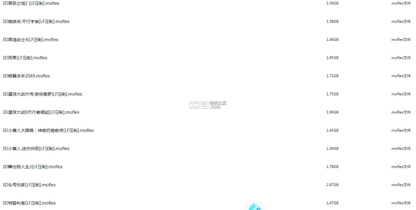 3ds裸眼3d电影 下载大全[106部] 截图