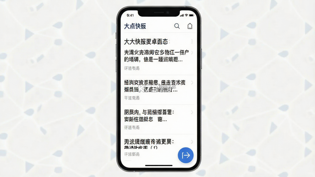 大字快报 v3.0.9 官方app下载安装 大字快报 v3.0.9 官方app下载安装