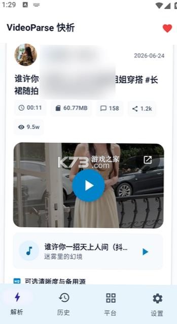 videoparse v1.1.0 软件下载 截图