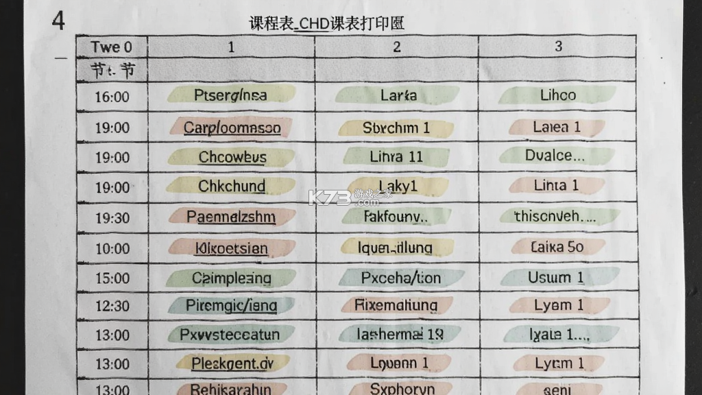 课程表_CHD v2.4 app下载免费 截图