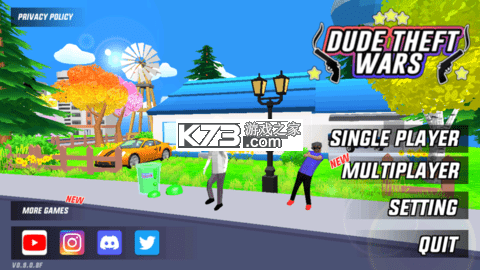 Dude Theft Wars(疯狂盗窃战争) v0.9.1.1b 游戏 Dude Theft Wars(疯狂盗窃战争) v0.9.1.1b 游戏
