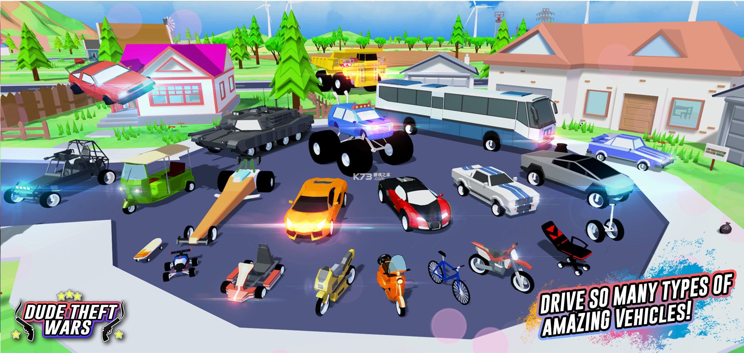Dude Theft Wars(疯狂盗窃战争) v0.9.1.1b 游戏 截图