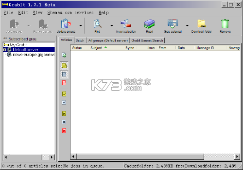 Usenet Player by K.A.Y. v0.1.5 安卓游戏 截图