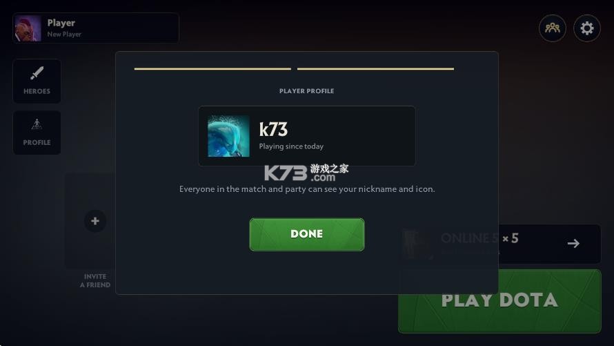 Dota2 v1.1 手机版下载 截图