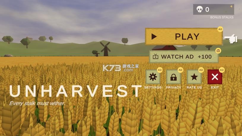 割麦子模拟器 v3 游戏下载(Unharvest) 截图