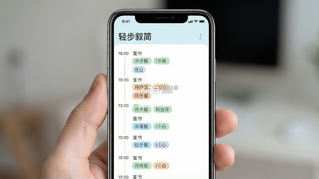 轻步叙简 v1.0.0 官方app下载安装 截图