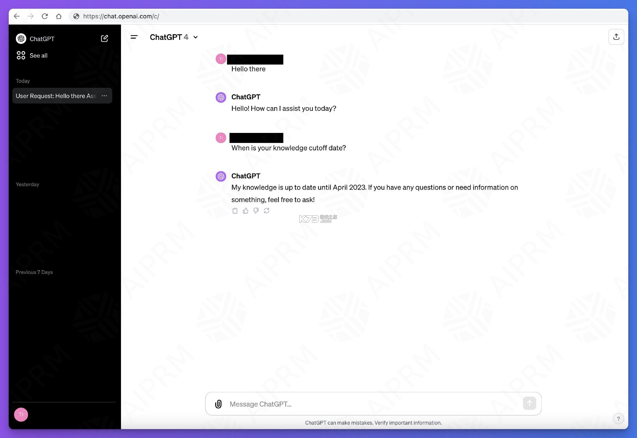 ChatGPT（Chat Generative Pre-trained Transformer） v1.2026.293 app下载 截图