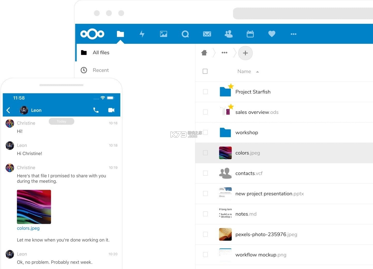 Nextcloud Dev（Nextcloud开发版） v20261026 下载安装app 截图