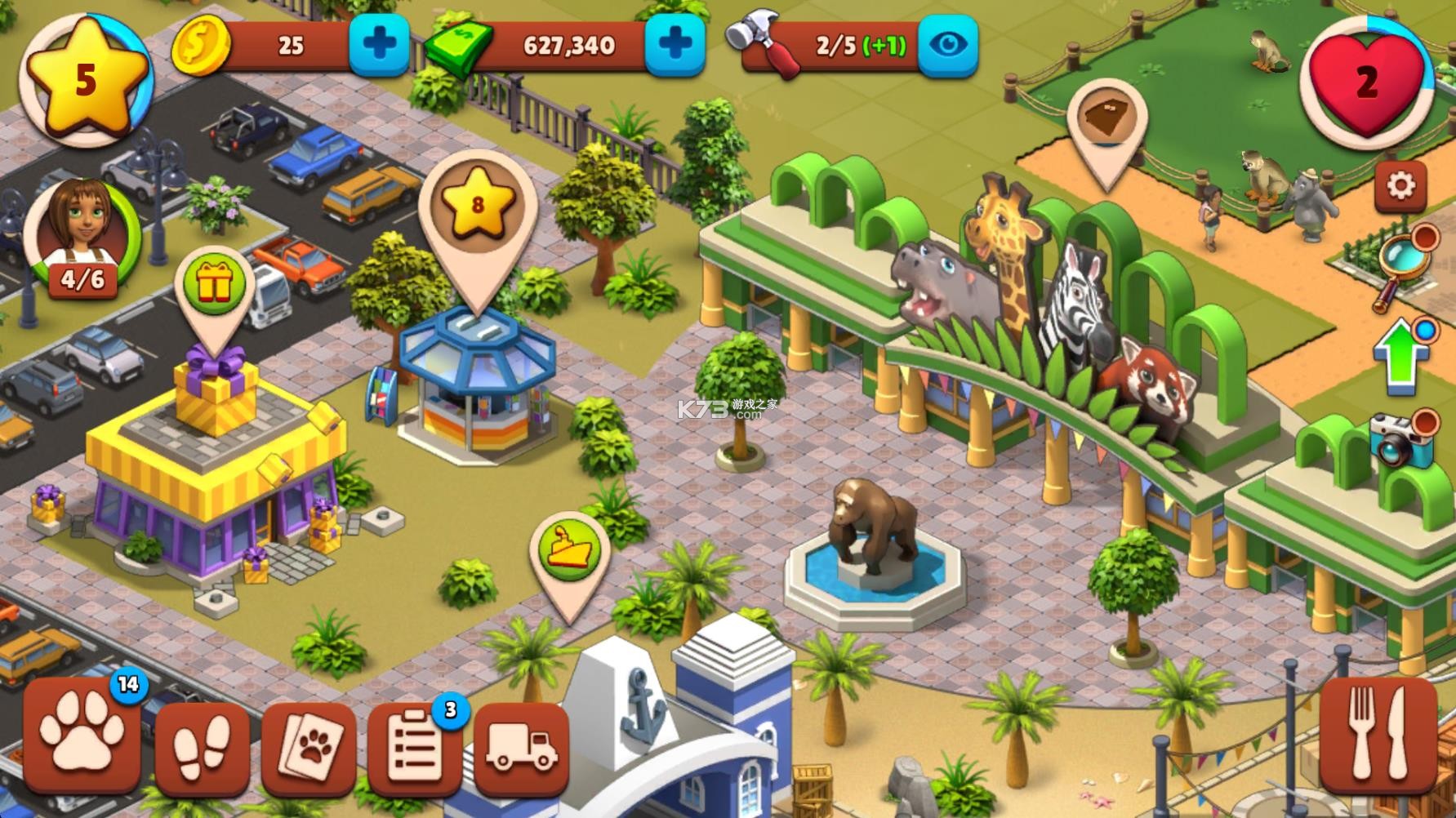 动物园生活（Zoo Life: Animal Park Game） v5.9.0 官方app下载安装 截图